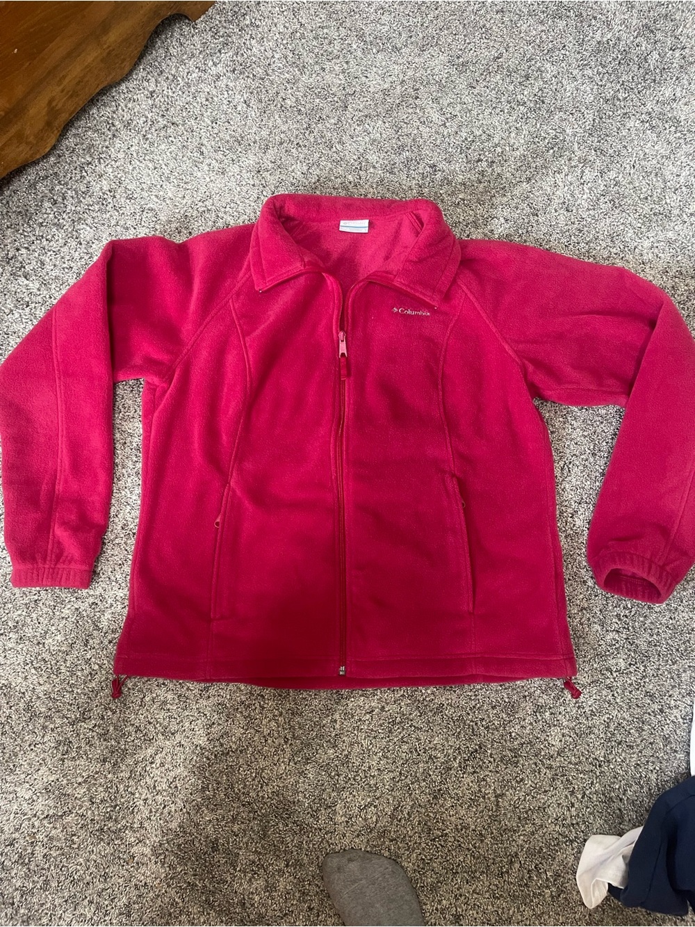 Columbia Women's Fuchsia Pink Fleece Jacket
